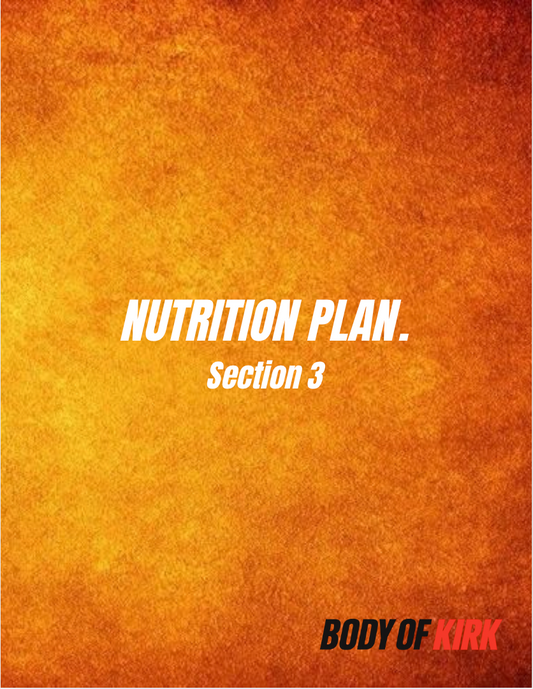 Nutrition Plan